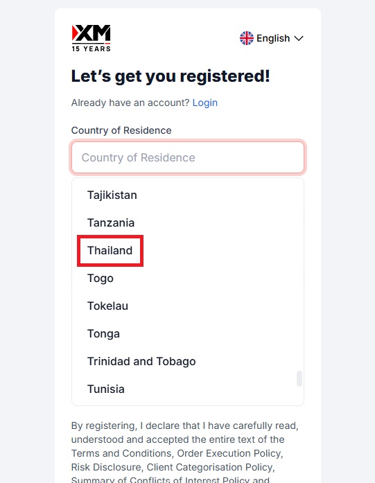 XMGlobal・Thailand検索画像