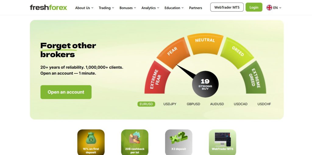 FreshForex 公式サイト