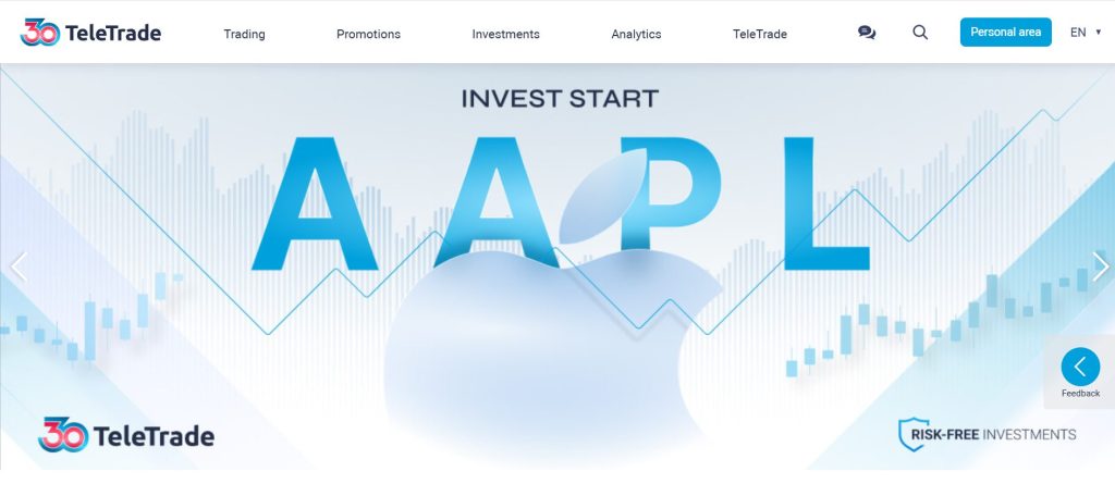 TeleTrade 公式サイト