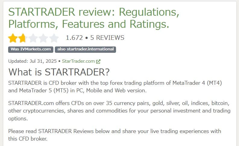 fpa StarTrader review