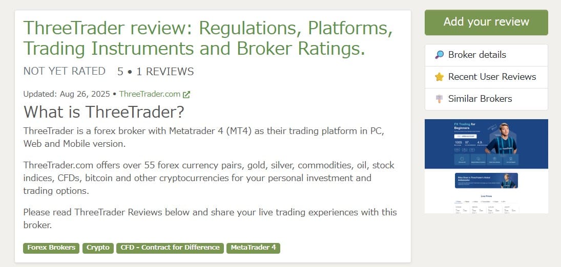 FPA ThreeTrader