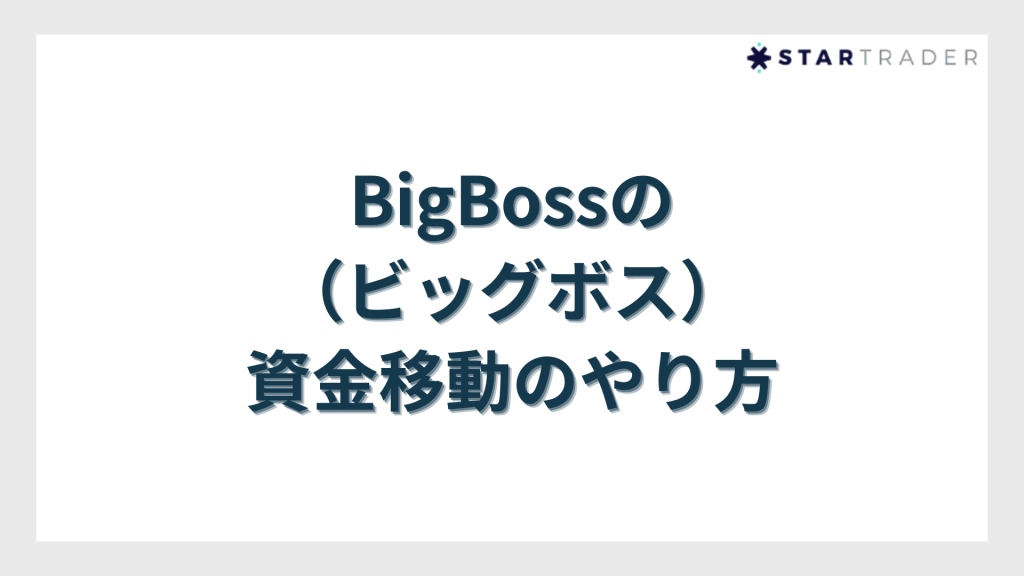 BigBoss（ビッグボス）の資金移動のやり方