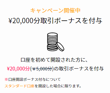 IS6FXの口座開設ボーナス