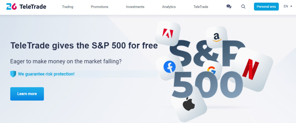 TeleTradeの口座開設ボーナス