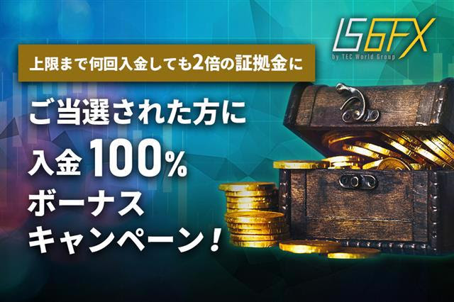 IS6FXの入金ボーナスキャンペーン
