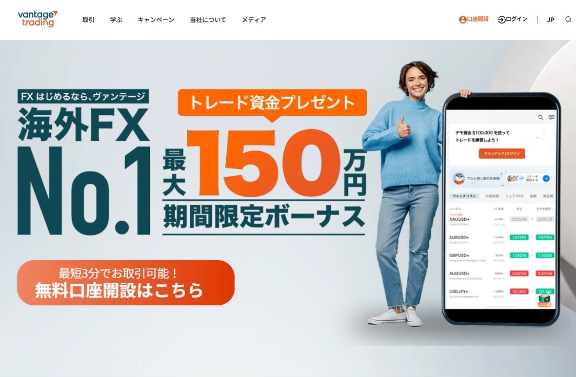 VANTAGETrading公式