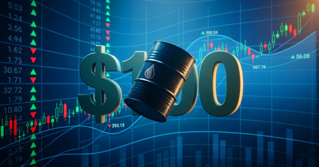 原油価格は100ドル付近で高止まり、株式市場の回復を抑制 高いボラティリティが市場を支配