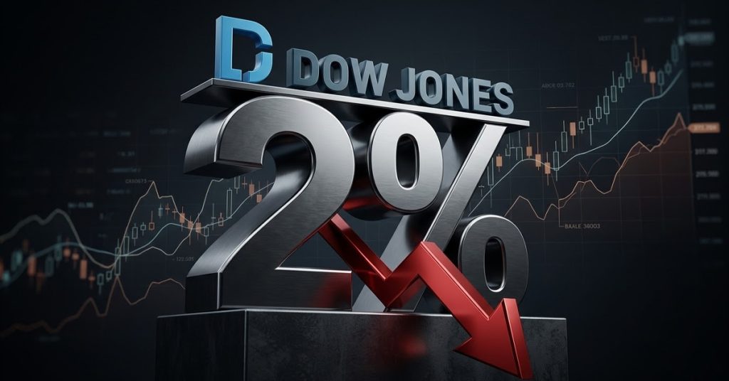 ダウ平均は約2％下落、今週の上昇分の大半を消失
