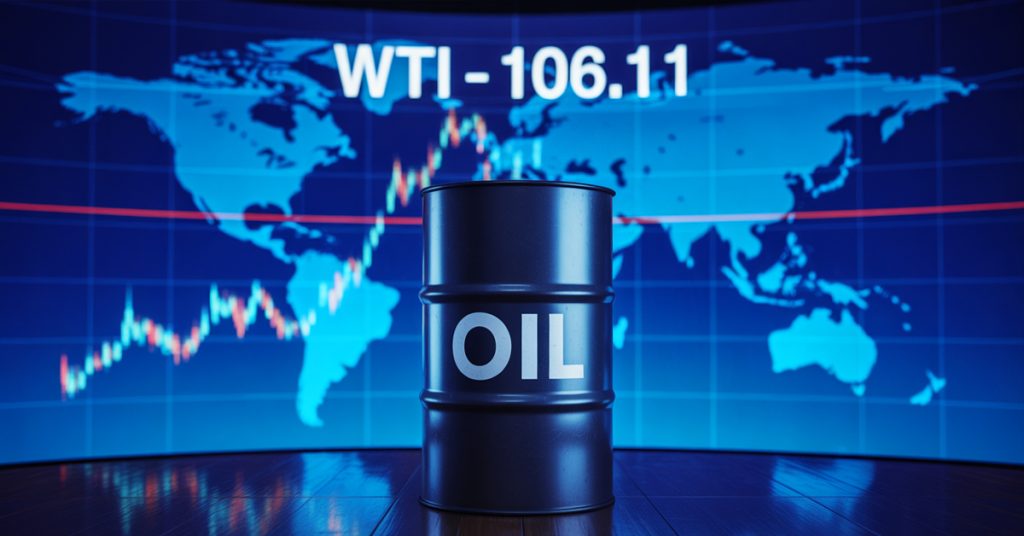 原油価格が再び急騰、WTIは100ドル台を維持