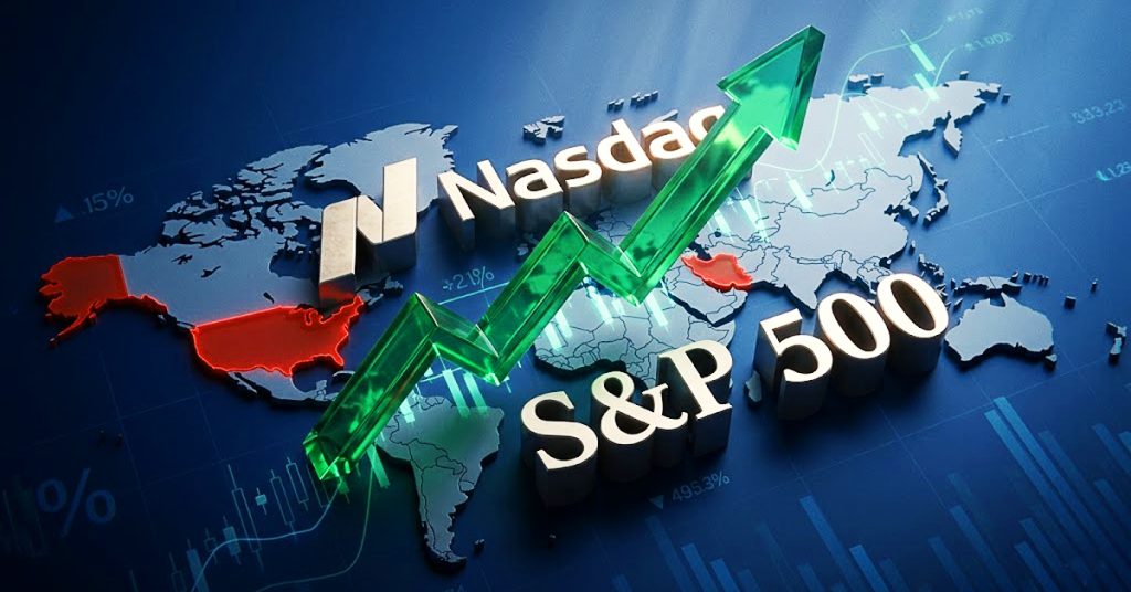 米イラン交渉への楽観論の高まりを受け、S&P500種指数とナスダック総合指数が過去最高値を更新