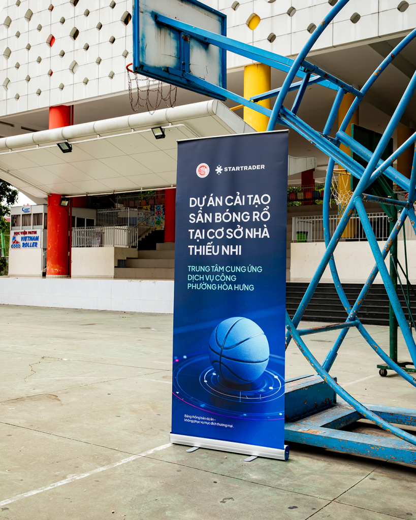STARTRADER ベトナム・ホーチミン市 バスケットボールコート改修プロジェクト 04