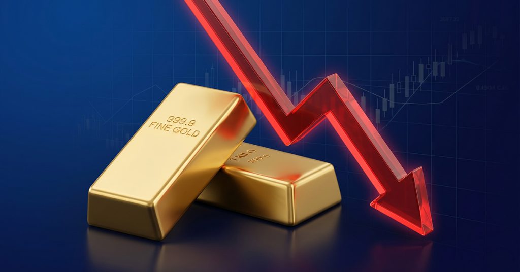 米ドル高と原油高を背景に、金は4,500ドルを下回る